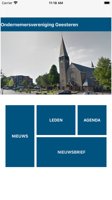 Emulate iPhone app OV Geesteren using MyAndroid