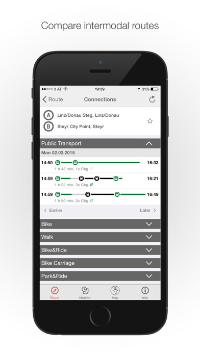 Emulate iPhone app OÖVV INFO using MyAndroid Emulate iPhone app OÖVV INFO using MyAndroid