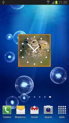 Emulate Android APK Owls Clock Widget Emulate Android APK Owls Clock Widget