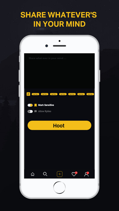 Emulate iPhone app Owls - Night Owls Community using MyAndroid