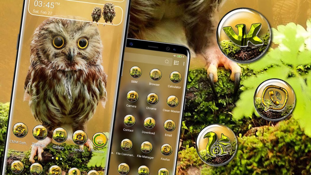 Run android online APK Owl Theme from MyAndroid or emulate Owl Theme using MyAndroid