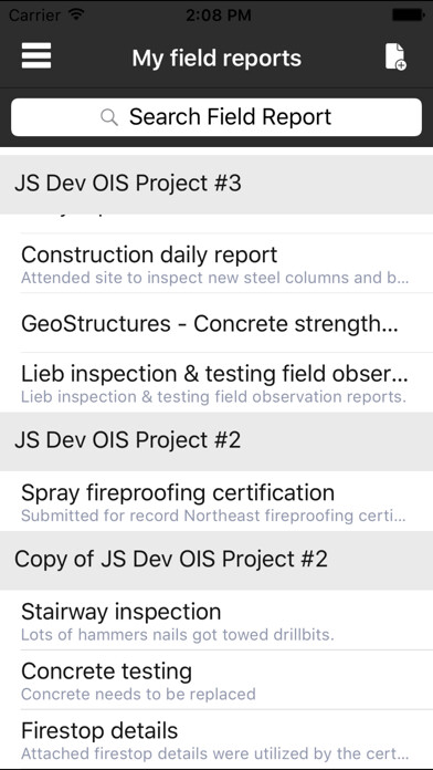 Emulate iPhone app Owner-Insite Field Reports using MyAndroid Emulate iPhone app Owner-Insite Field Reports using MyAndroid