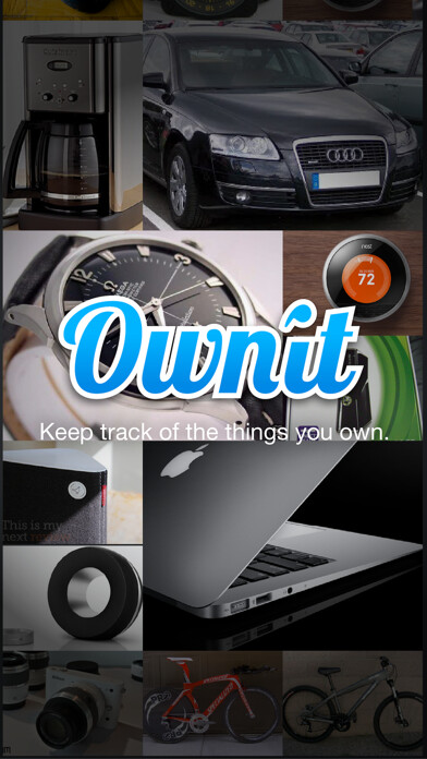 Emulate iPhone app Ownit - Home Inventory Tracker using MyAndroid