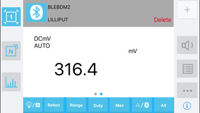 Emulate iPhone app OWON Multimeter BLE using MyAndroid Emulate iPhone app OWON Multimeter BLE using MyAndroid
