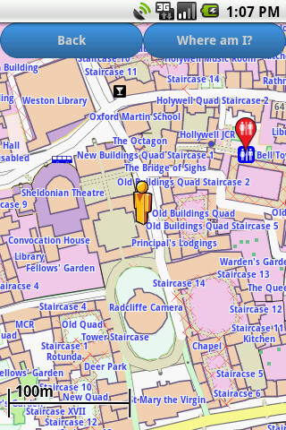 Run android online APK Oxford Amenities Map (free) from MyAndroid or emulate Oxford Amenities Map (free) using MyAndroid