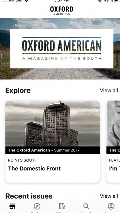 Emulate iPhone app Oxford American using MyAndroid