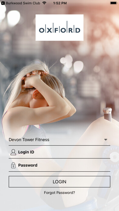 Emulate iPhone app Oxford Properties Fitness using MyAndroid Emulate iPhone app Oxford Properties Fitness using MyAndroid