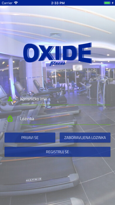 Emulate iPhone app Oxide gym using MyAndroid Emulate iPhone app Oxide gym using MyAndroid