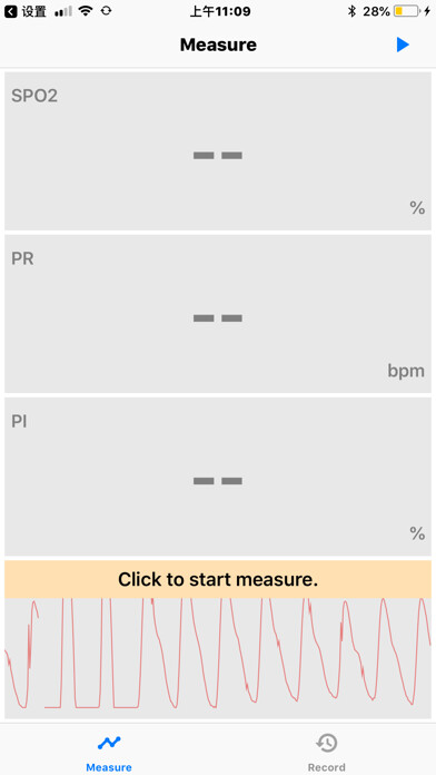 Emulate iPhone app Oximeter using MyAndroid