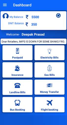 Run android online APK oxirecharge - recharge & bill pay from MyAndroid or emulate oxirecharge - recharge & bill pay using MyAndroid