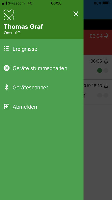 Emulate iPhone app Oxocare using MyAndroid