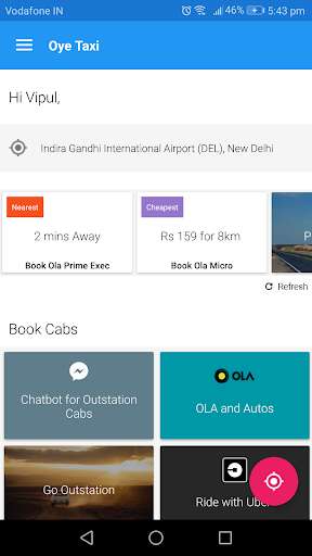 Emulate Android APK Oye Taxi - Book cheapest cabs in India Emulate Android APK Oye Taxi - Book cheapest cabs in India