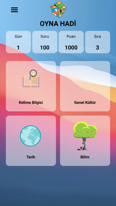 Emulate iPhone app Oyna Hadi using MyAndroid