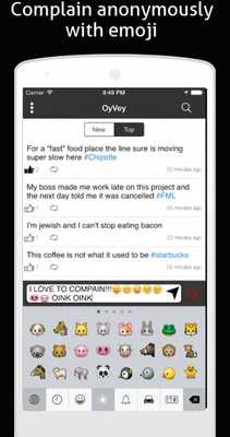 Emulate Android APK OyVey - Complain Anonymously Emulate Android APK OyVey - Complain Anonymously