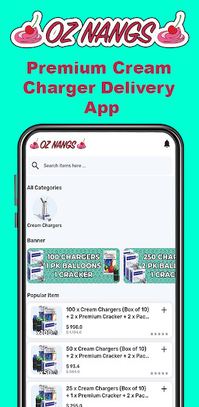 Run android online APK OZ Nangs from MyAndroid or emulate OZ Nangs using MyAndroid