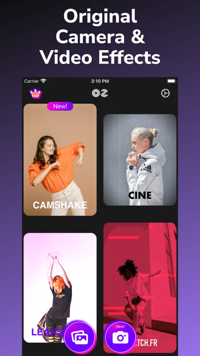 Emulate iPhone app OZ: Video Effects Editor & Cam using MyAndroid Emulate iPhone app OZ: Video Effects Editor & Cam using MyAndroid