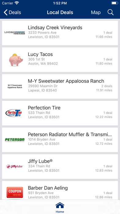 Emulate iPhone app P1FCU Perks using MyAndroid Emulate iPhone app P1FCU Perks using MyAndroid