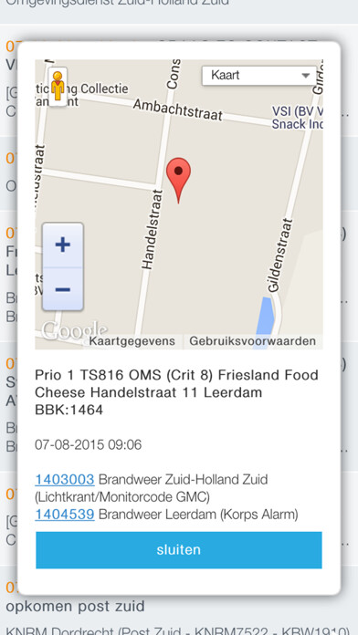Emulate iPhone app P2000 using MyAndroid