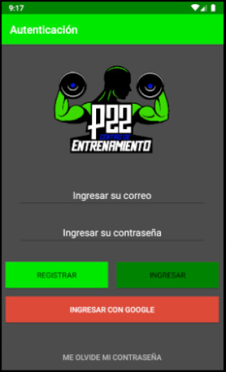 Run android online APK P22 Centro de Entrenamiento LR from MyAndroid or emulate P22 Centro de Entrenamiento LR using MyAndroid