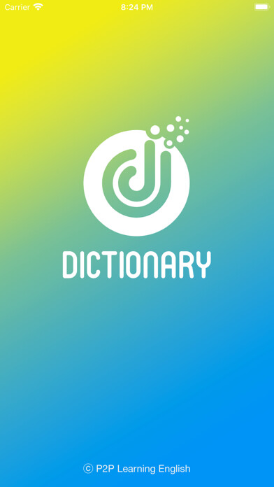 Emulate iPhone app P2P Dictionary of English using MyAndroid