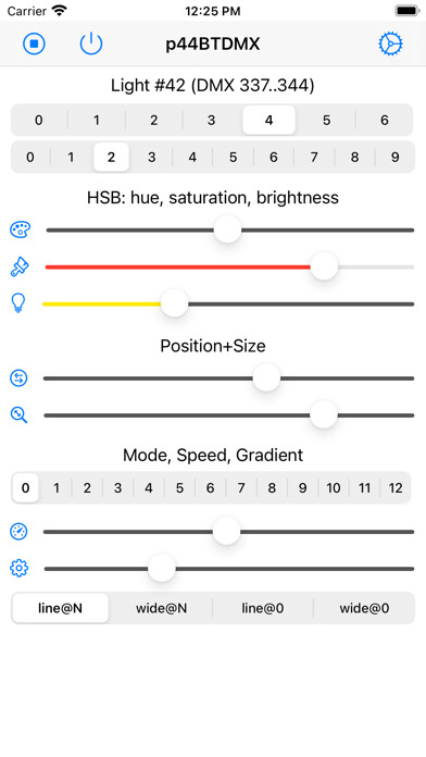Emulate iPhone app p44btdmx using MyAndroid Emulate iPhone app p44btdmx using MyAndroid