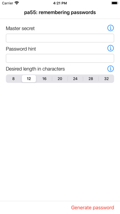 Emulate iPhone app pa55: remembering passwords using MyAndroid Emulate iPhone app pa55: remembering passwords using MyAndroid