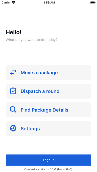 Emulate iPhone app Paack WMS using MyAndroid