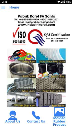 Run android online APK Pabrik Karet Santo from MyAndroid or emulate Pabrik Karet Santo using MyAndroid