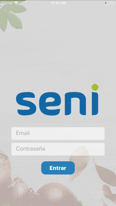Emulate iPhone app Paciente Seni using MyAndroid
