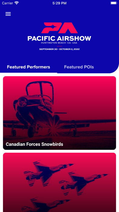 Emulate iPhone app Pacific Airshow using MyAndroid Emulate iPhone app Pacific Airshow using MyAndroid