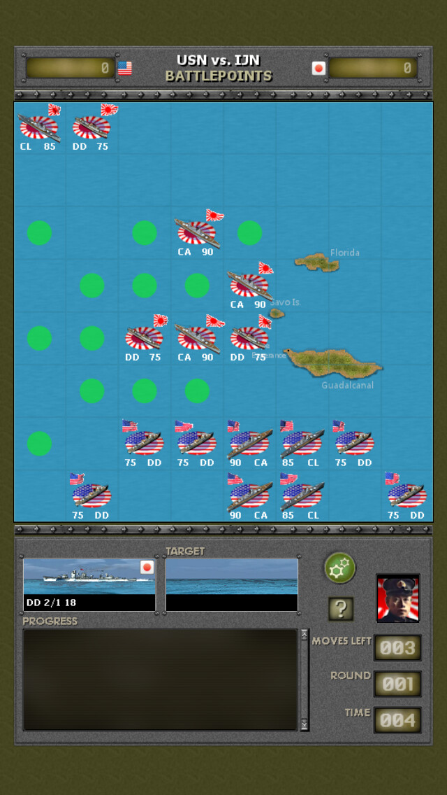 Emulate iPhone app Pacific Battles Lite using MyAndroid