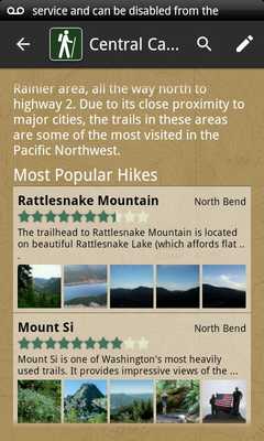 Emulate Android APK Pacific Northwest Hikes