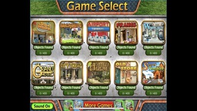 Emulate iPhone app Pack 5 - 10 in 1 Hidden Object using MyAndroid
