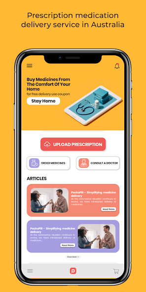 Run android online APK Packapill - Pharmacy Delivery from MyAndroid or emulate Packapill - Pharmacy Delivery using MyAndroid