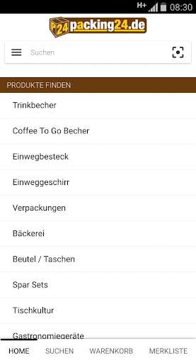 Run android online APK packing24 from MyAndroid or emulate packing24 using MyAndroid
