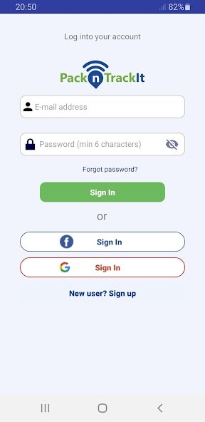 Run android online APK PackNTrackit Sender from MyAndroid or emulate PackNTrackit Sender using MyAndroid