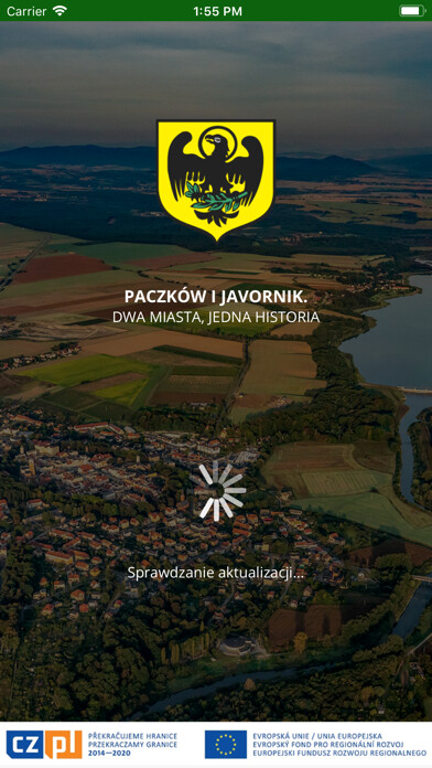 Emulate iPhone app Paczkow - Javornik using MyAndroid