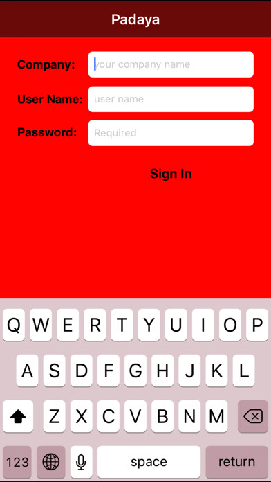 Emulate iPhone app Padaya using MyAndroid
