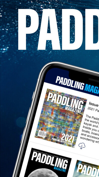 Emulate iPhone app Paddling Magazine using MyAndroid