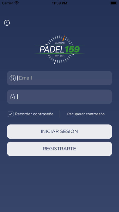 Emulate iPhone app Padel 159 using MyAndroid Emulate iPhone app Padel 159 using MyAndroid