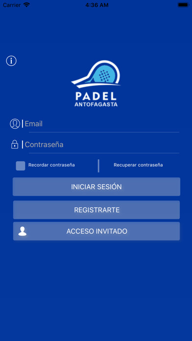 Emulate iPhone app Padel Antofagasta using MyAndroid Emulate iPhone app Padel Antofagasta using MyAndroid