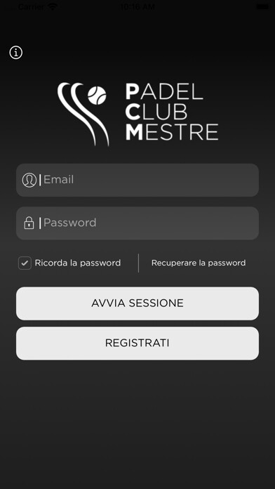 Emulate iPhone app Padel Club Mestre using MyAndroid Emulate iPhone app Padel Club Mestre using MyAndroid