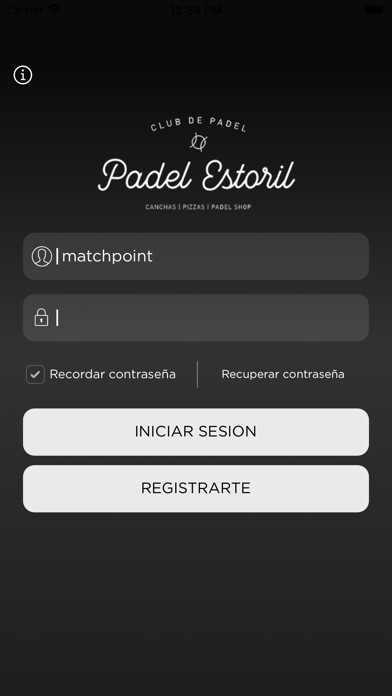 Emulate iPhone app Padel Estoril using MyAndroid Emulate iPhone app Padel Estoril using MyAndroid