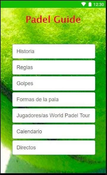 Run android online APK Padel Guia from MyAndroid or emulate Padel Guia using MyAndroid