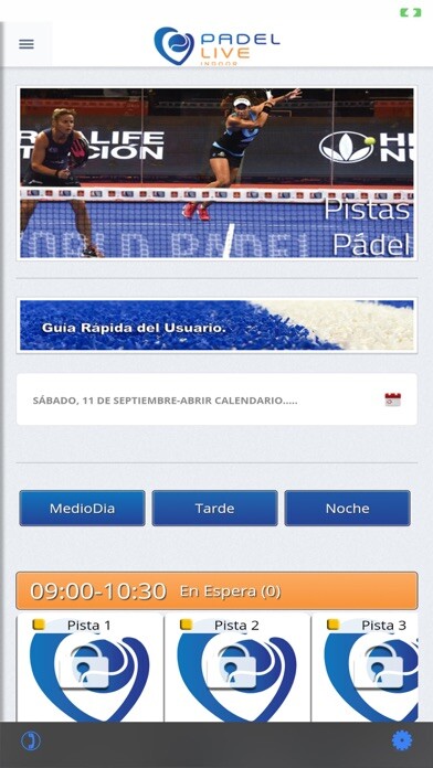 Emulate iPhone app Padel Live Indoor using MyAndroid Emulate iPhone app Padel Live Indoor using MyAndroid