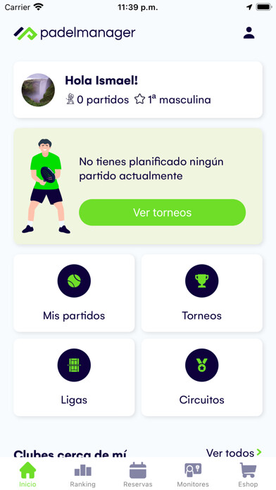 Emulate iPhone app Padel Manager using MyAndroid Emulate iPhone app Padel Manager using MyAndroid