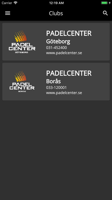 Emulate iPhone app PadelMatch using MyAndroid Emulate iPhone app PadelMatch using MyAndroid