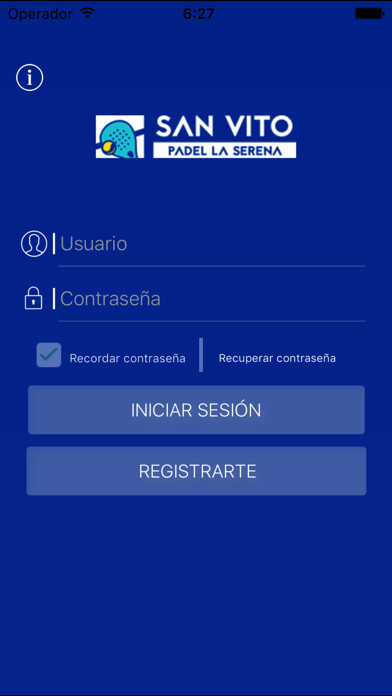 Emulate iPhone app Padel San Vito using MyAndroid Emulate iPhone app Padel San Vito using MyAndroid