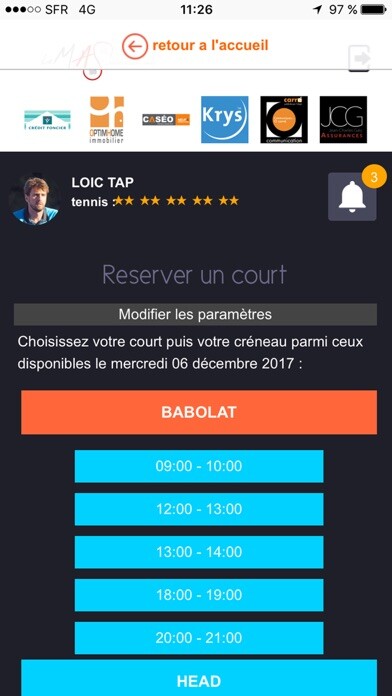 Emulate iPhone app Padel Tolosa New using MyAndroid Emulate iPhone app Padel Tolosa New using MyAndroid