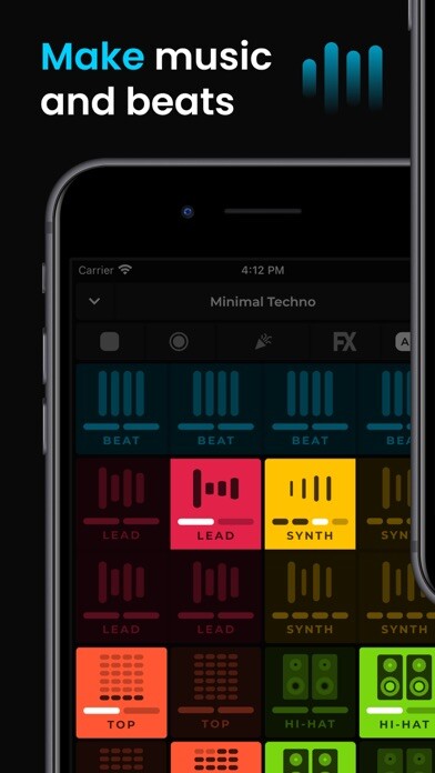 Emulate iPhone app Padmaster: Music & Beat Maker using MyAndroid Emulate iPhone app Padmaster: Music & Beat Maker using MyAndroid